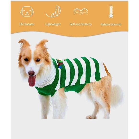 NWT DELIFUR HOLIDAY DOG SWEATER - Picture 4 of 6